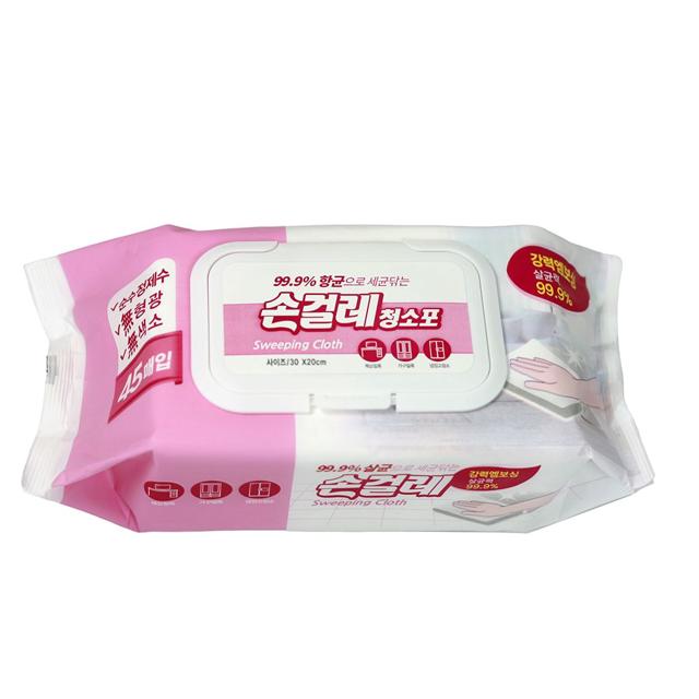 손걸레 청소포(45매입) 1개 뽑아쓰는 걸레 바닥청소
