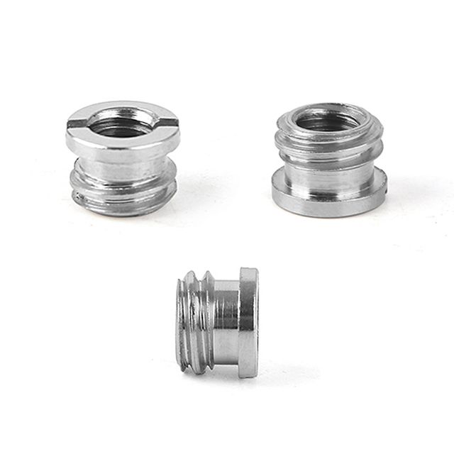 DSLR 카메라 1/4 3/8 변환 나사 볼트 너트 소켓 마운트 조명 마이크