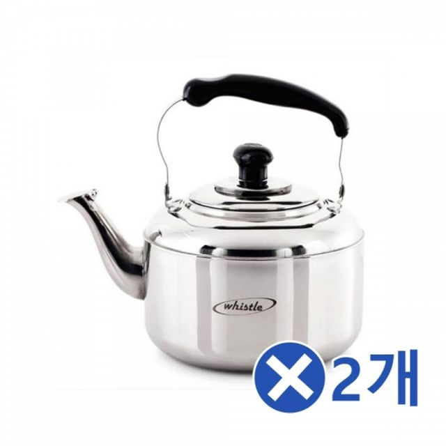 스텐 휘슬주전자-1.5Lx2개 스텐주전자 물주전자