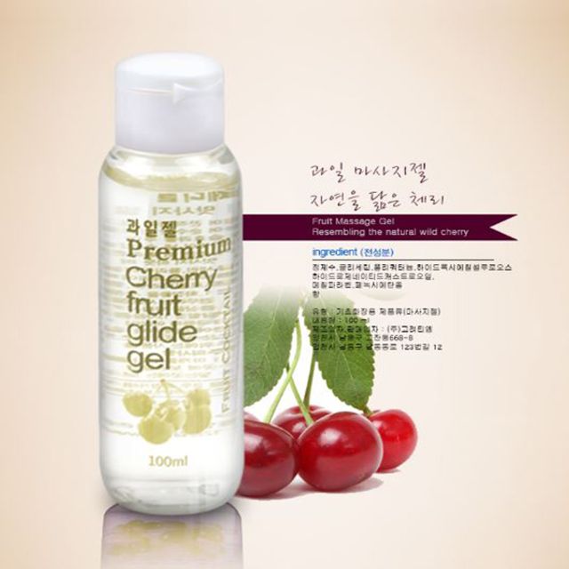 과일체리 수용성 바디 마사지젤 100ml