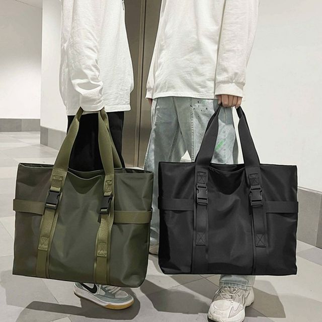 남녀공용 빅사이즈 나일론 숄더백 여행 데일리 쇼퍼백