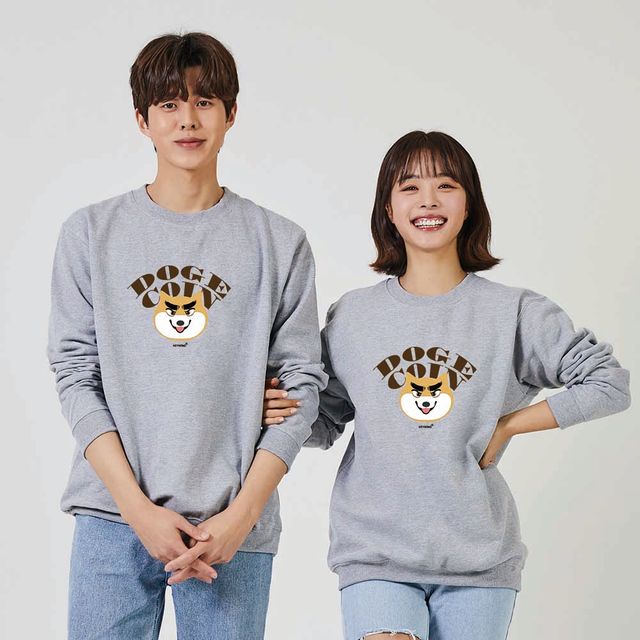 도지코인 시바견 진돗개 키밍 후드티 맨투맨