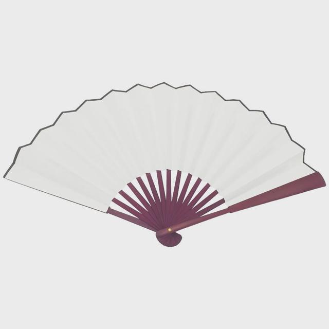 접이식 화이트 부채