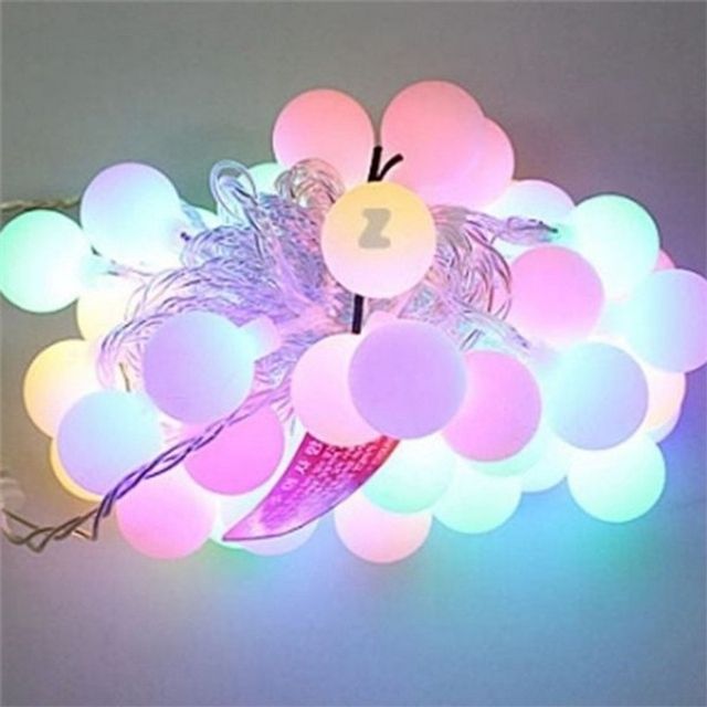 앵두 led 조명 파티 led 조명 크리스마스 인테리어 스트링 가랜드 무드등 카페 캠핑용 호롱불 실외 감성
