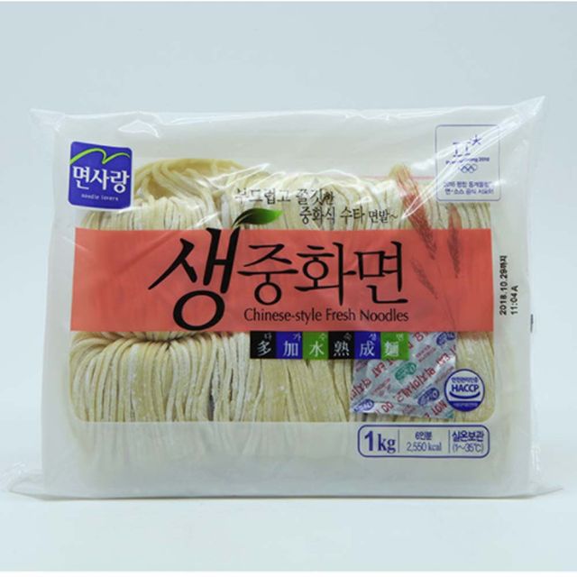 수타면발 생중화면 1kg 6인분