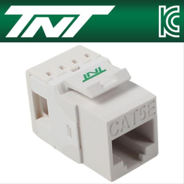 TNT CAT.5E UTP 스냅인 키스톤잭 모듈(180도)