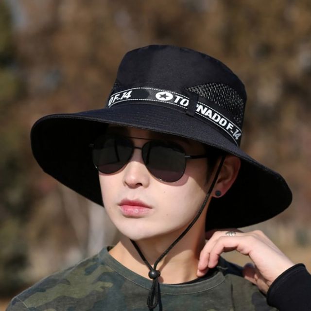 버킷햇 여성 캠핑 모자 벙거지 휴양지 모자
