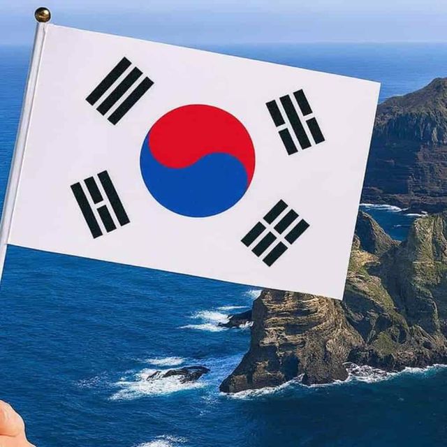 태극기 미니태극기 소형 탁상용 국기 세트