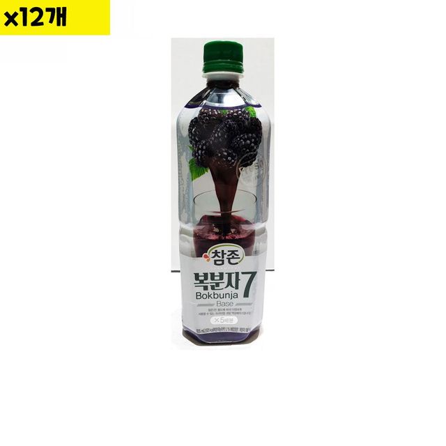 식자재 식재료 도매 복분자원액 참존 835ml x12개