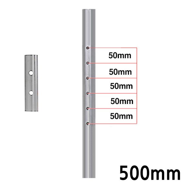 500mm TV거치대 천장형 연결봉 실버 봉