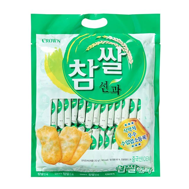 크라운 참쌀선과 115gx20개