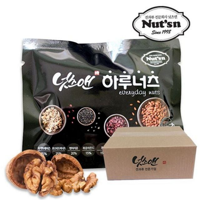 개별포장 건강 하루 견과 간식 데일리 믹스 견과류 한줌 실속형