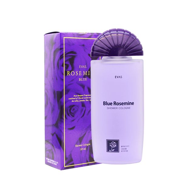 BTM 에바스블루로즈마인샤워코롱 185ml