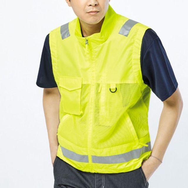 K2 safety 안전 반사 조끼 형광 야간 작업복 반사복