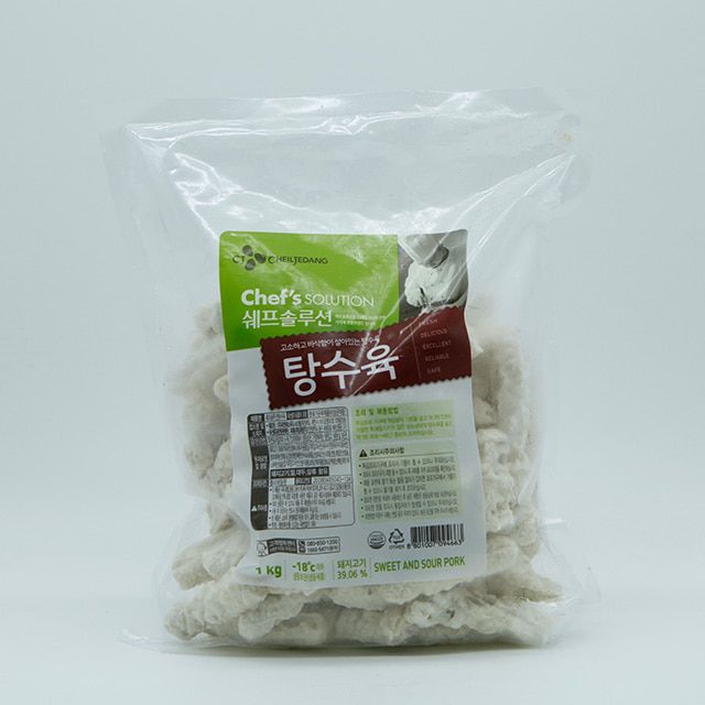 쉐프솔루션 탕수육 냉동 1kg