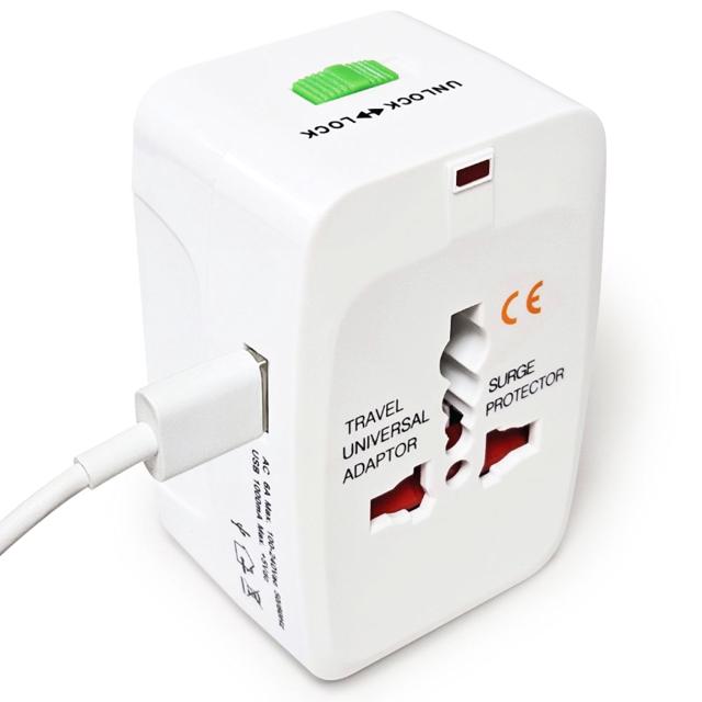 해외 여행용 USB 멀티 아답터 전세계 호환 변환플러그