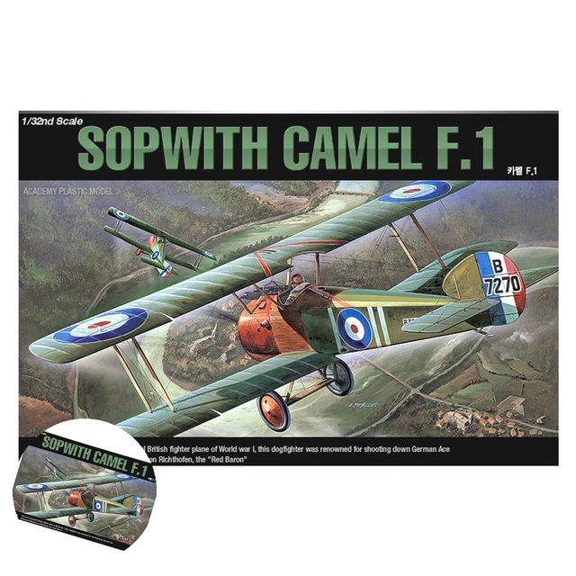 프라모델놀이 밀리터리조립 1대32 Sopwith Camel F .1 카멜