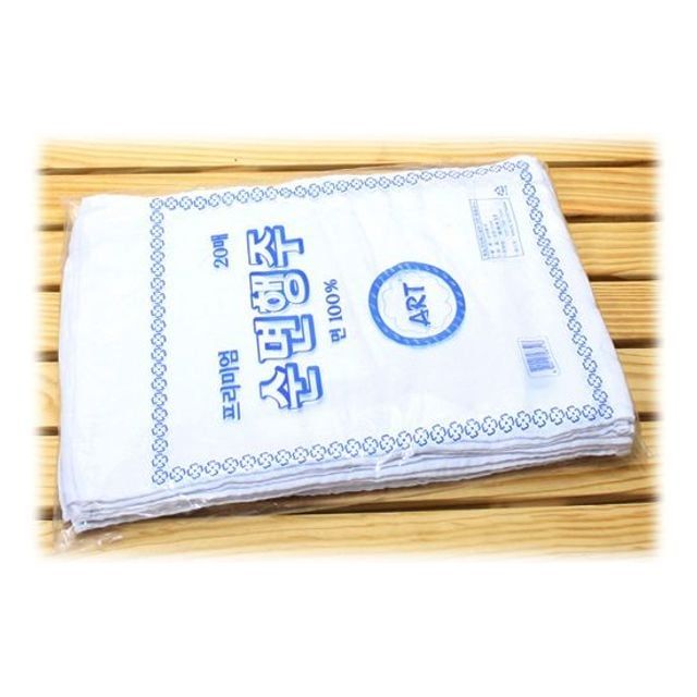 수세미 손걸레 핸드타올 순면행주 20장 주방