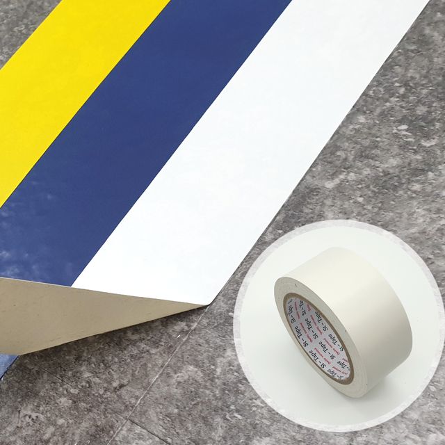 라인테이프 PVC 흰색 48mm x 33M PVC테이프