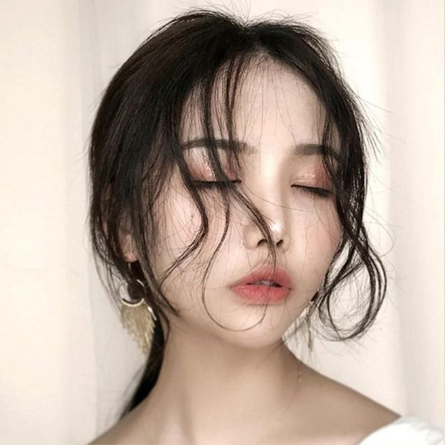 S컬 옆머리 부분가발 3p 내추럴블랙
