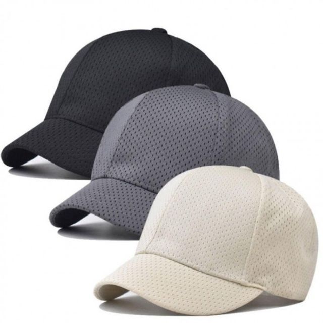여름 메쉬 볼캡, 숏챙 남녀공용 야구모자 아웃도어
