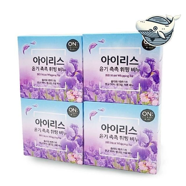 수분 촉촉 휘핑 비누 4개입 세안 거품 클렌징