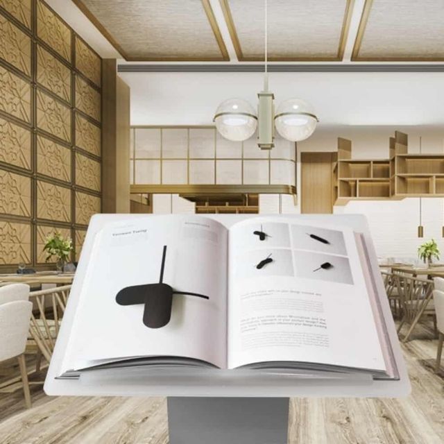 웨이팅 메뉴판 거치대 480mm 책보면대 패드보면대 홍보물거치대 기타악보대 악보스탠드