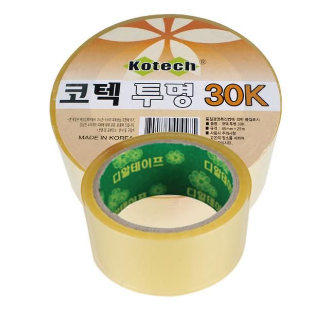 포장용 OPP 투명테이프 25m 박스테이프