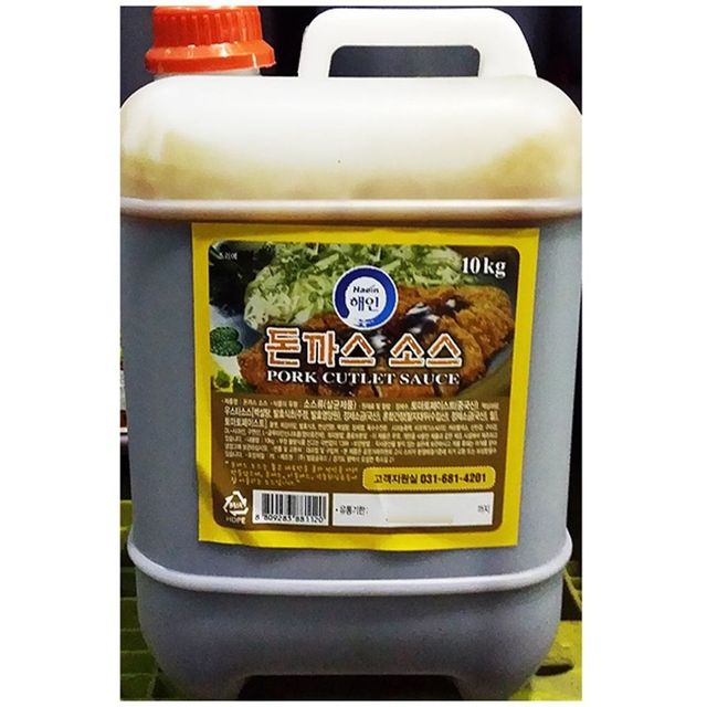 돈까스소스 업소용 실온보관 식당 재료 10kg 식자재
