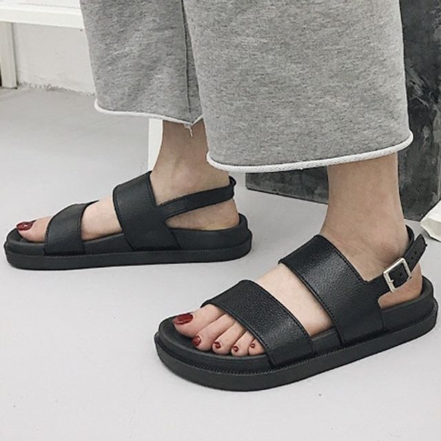 여름 샌들 웨지 스트랩 슬리퍼 여성샌들 샌달