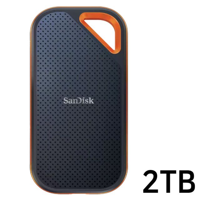 샌디스크 Extreme Pro Portable SSD V2 외장하드 (SSDE81) (2TB)