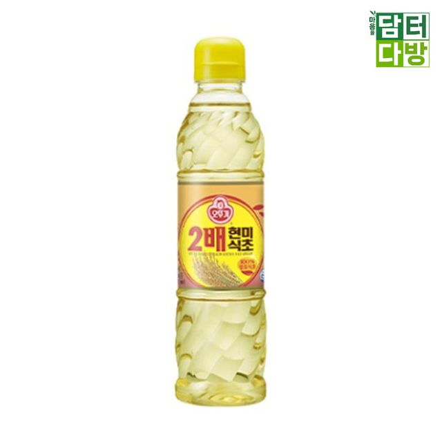 오뚜기 2배 현미식초 500ml x 6개