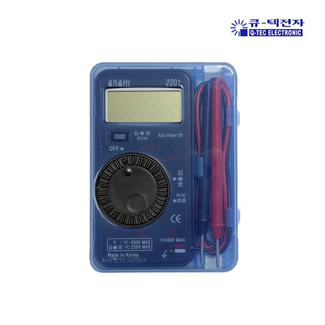 큐텍전자 ASAHI 포켓 테스터기 QT-2201