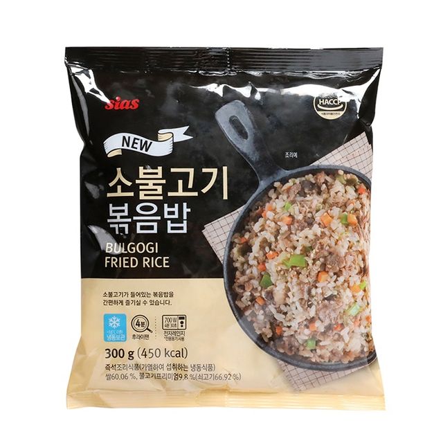냉동 즉석식품 소불고기볶음밥 대용량 300g 25개