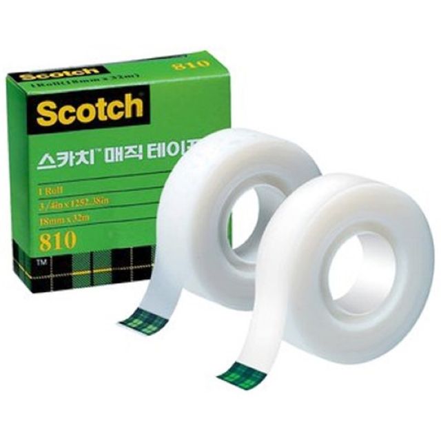 3M 스카치 매직테이프 리필 810R 1218 (12mmX18m)