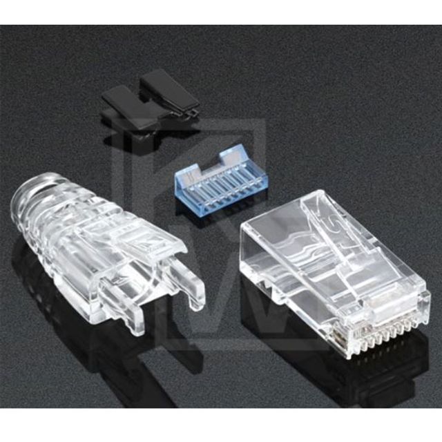 랜케이블 RJ-45 플러그, LS전선 CAT.6 100개 대량