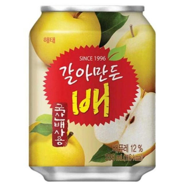 해태 갈아만든 배 캔 238mlx12ea