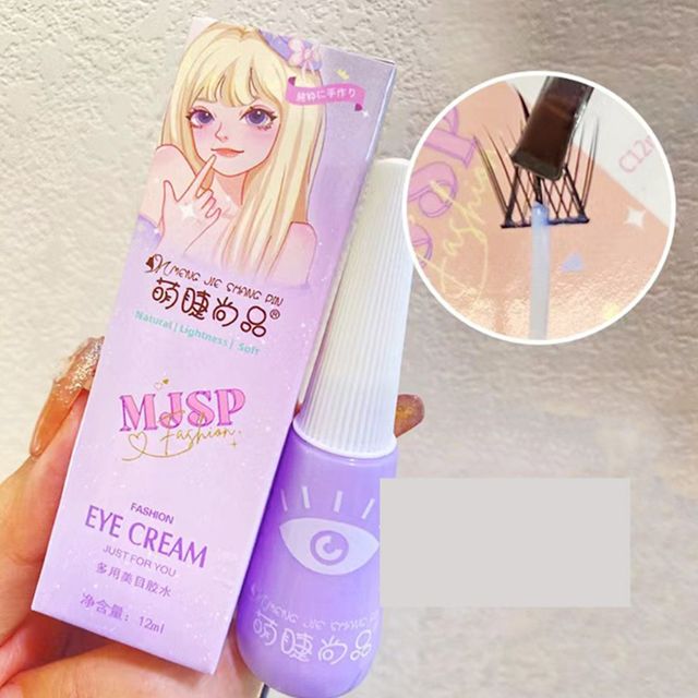 통 인조 붙이는 속눈썹 메이크업 속눈썹 접착풀 12ml