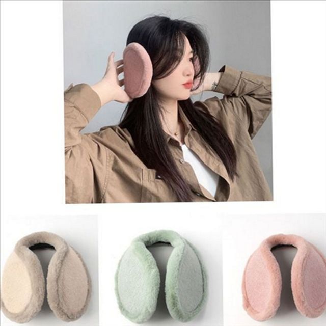 따듯한 겨울 귀마개 패션 여성 귀마개 데일리 극세사 덮개