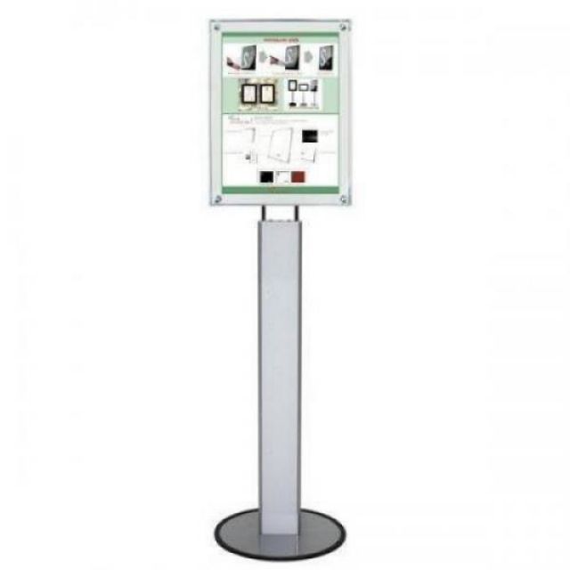 포스터 자석액자 스탠드(LG48S-AP) A2 백색펄판넬