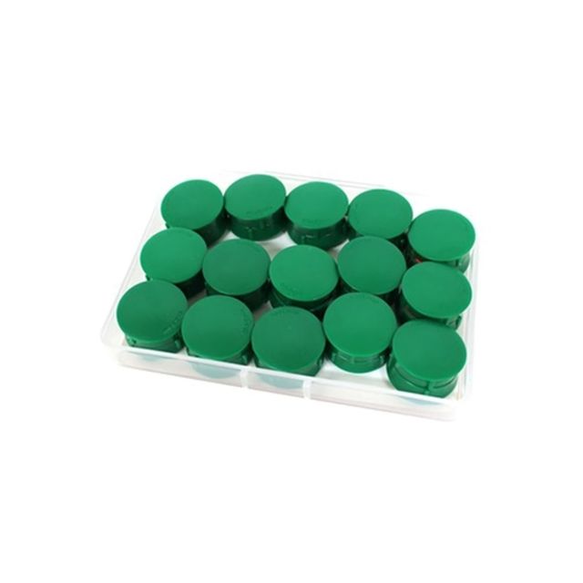 마그피아 초강력 칼라원형자석홀더 중 녹색 MFMH-27-30 (27mm 30개입)
