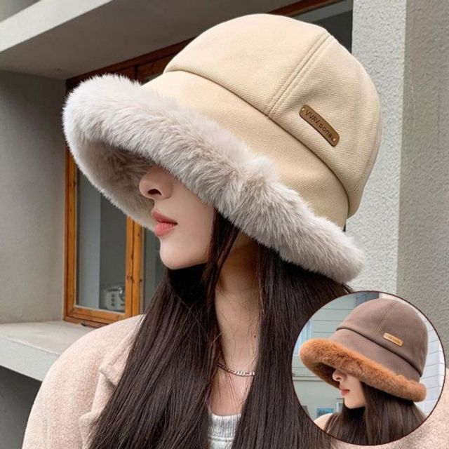 겨울 여성 모자 벙거지 햇 버킷햇 보온