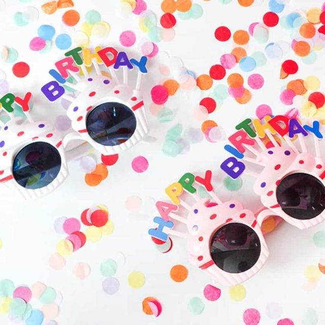 레터링생일안경 생일파티소품 기념일소품
