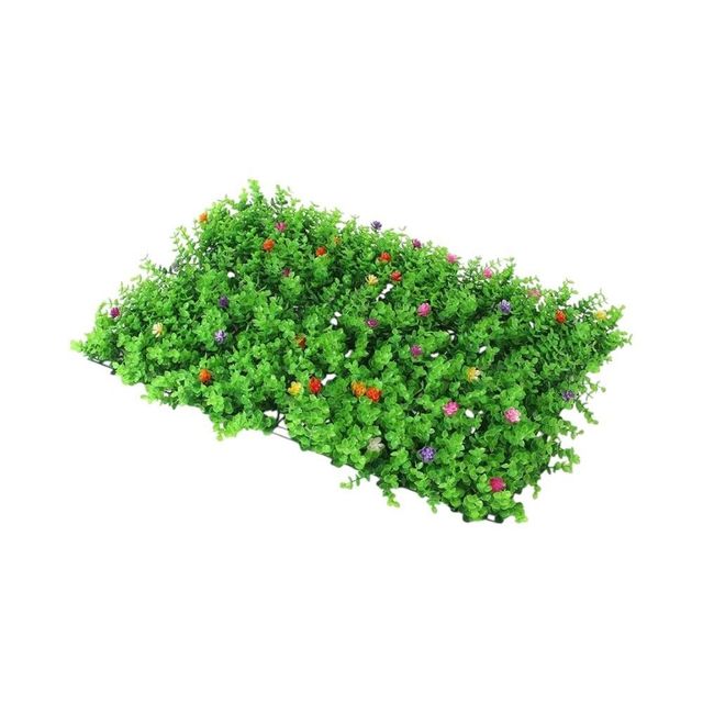 정원 벽장식 인조잔디 (60x40cm 작은꽃)