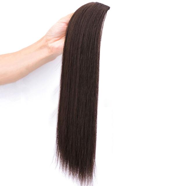 30cm 불륨 헤어 붙임머리 부분 가발 머리 숱 보충