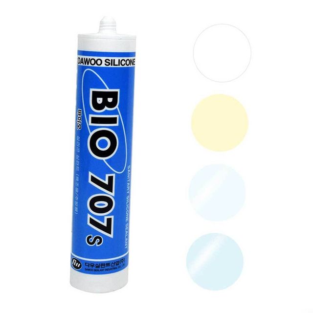 Bio 707 욕실 및 주방용 바이오 반투명 코킹 270ml