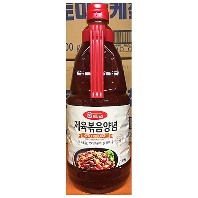 제육볶음양념 움트리 1.9kg X6개 세트 - 대용량 업소 및 단체 급식용