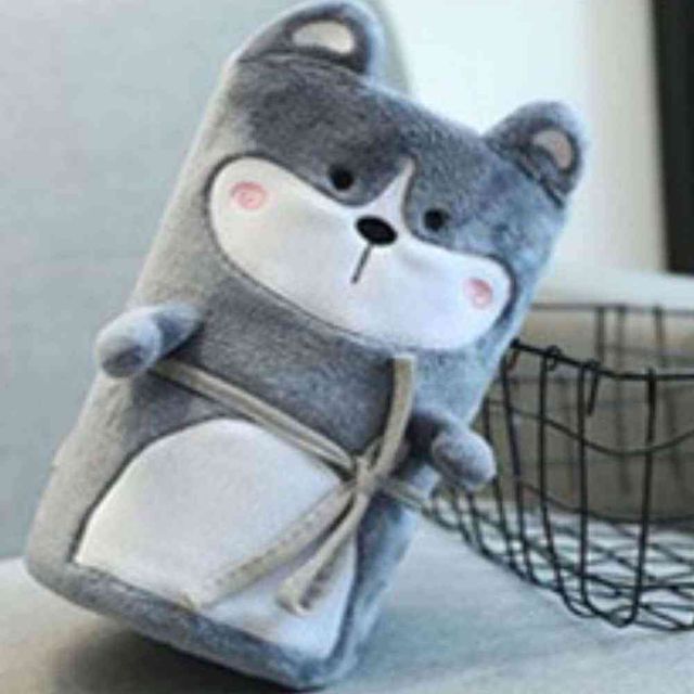 헌군 무릎담요 허스키 차량담요 소파담요 무릎덮개