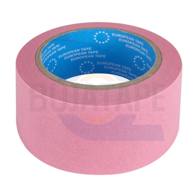 유로피안 마스킹 테이프 핑크색 48mm x 40M