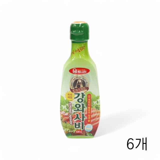 WL 움트리 프리미엄 강와사비 430g X 6개 고추냉이 와사비소스 고기와사비 초밥 회와사비